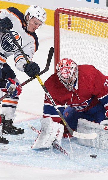 Chiasson scores go-ahead goal, Oilers beat Canadiens 4-2